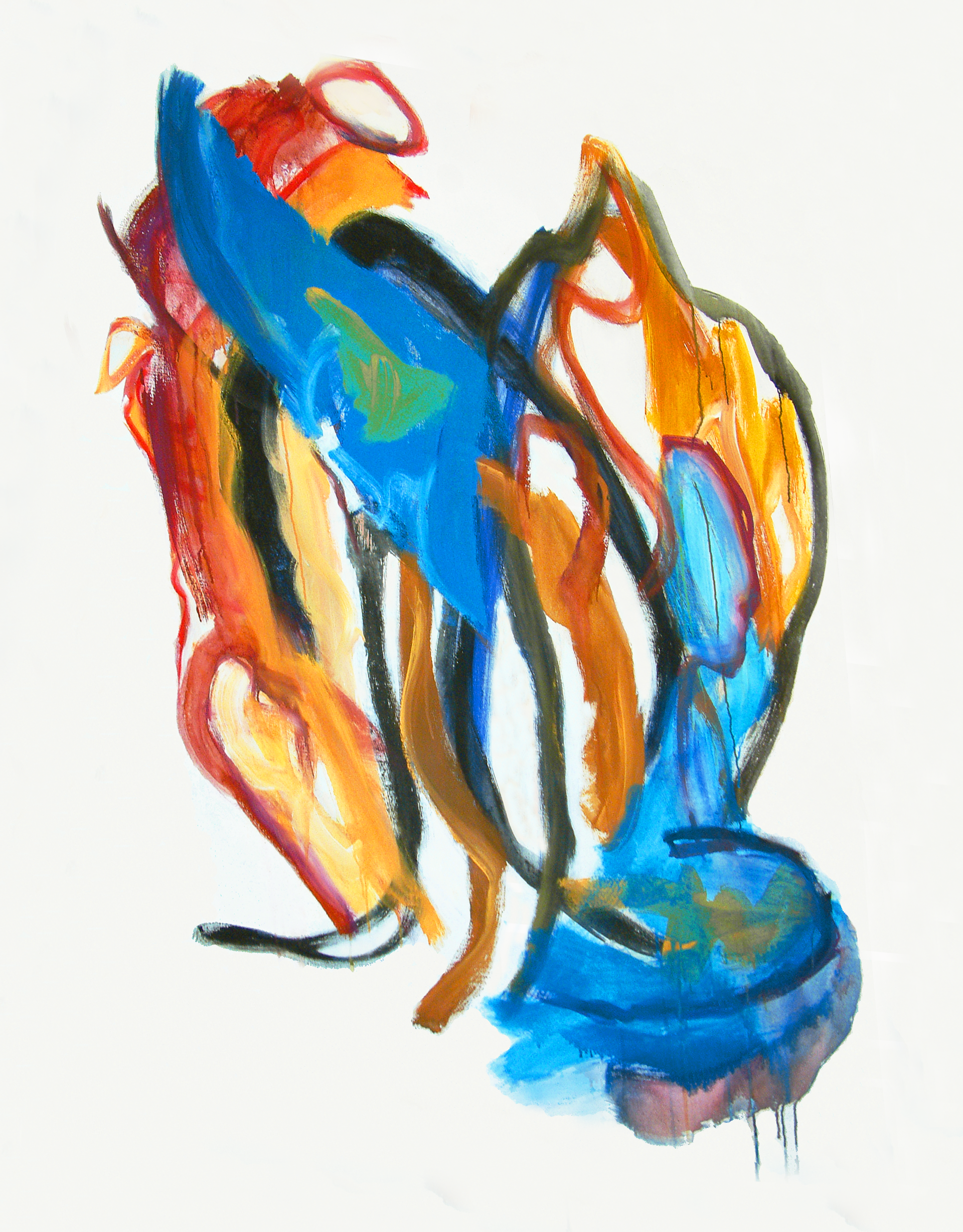 Fons Heijnsbroek 的抽象作品 Angel Soul