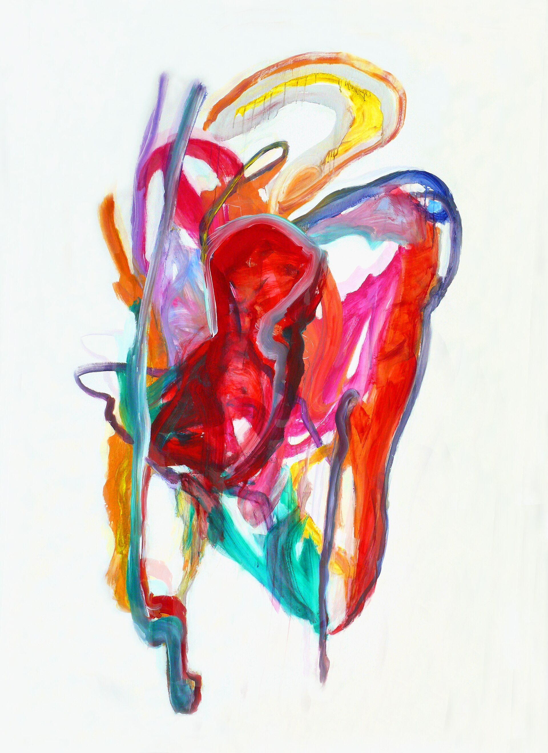 Fons Heijnsbroek 的抽象作品 City Angel