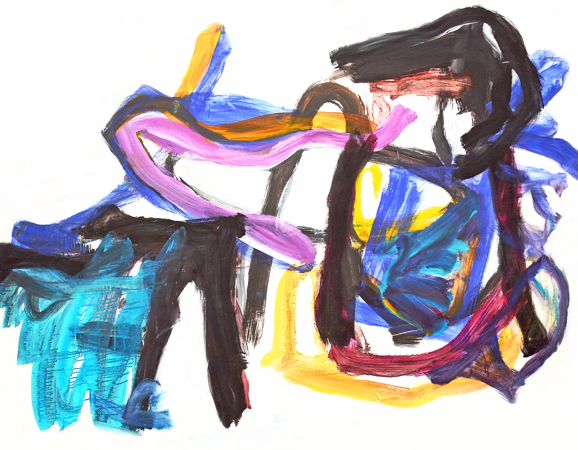 Fons Heijnsbroek 的抽象作品 Future life